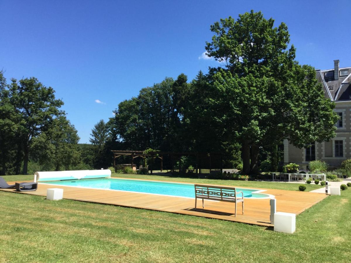 Chateau Des Essards Avec Piscine Et Jacuzzi Langeais Kültér fotó